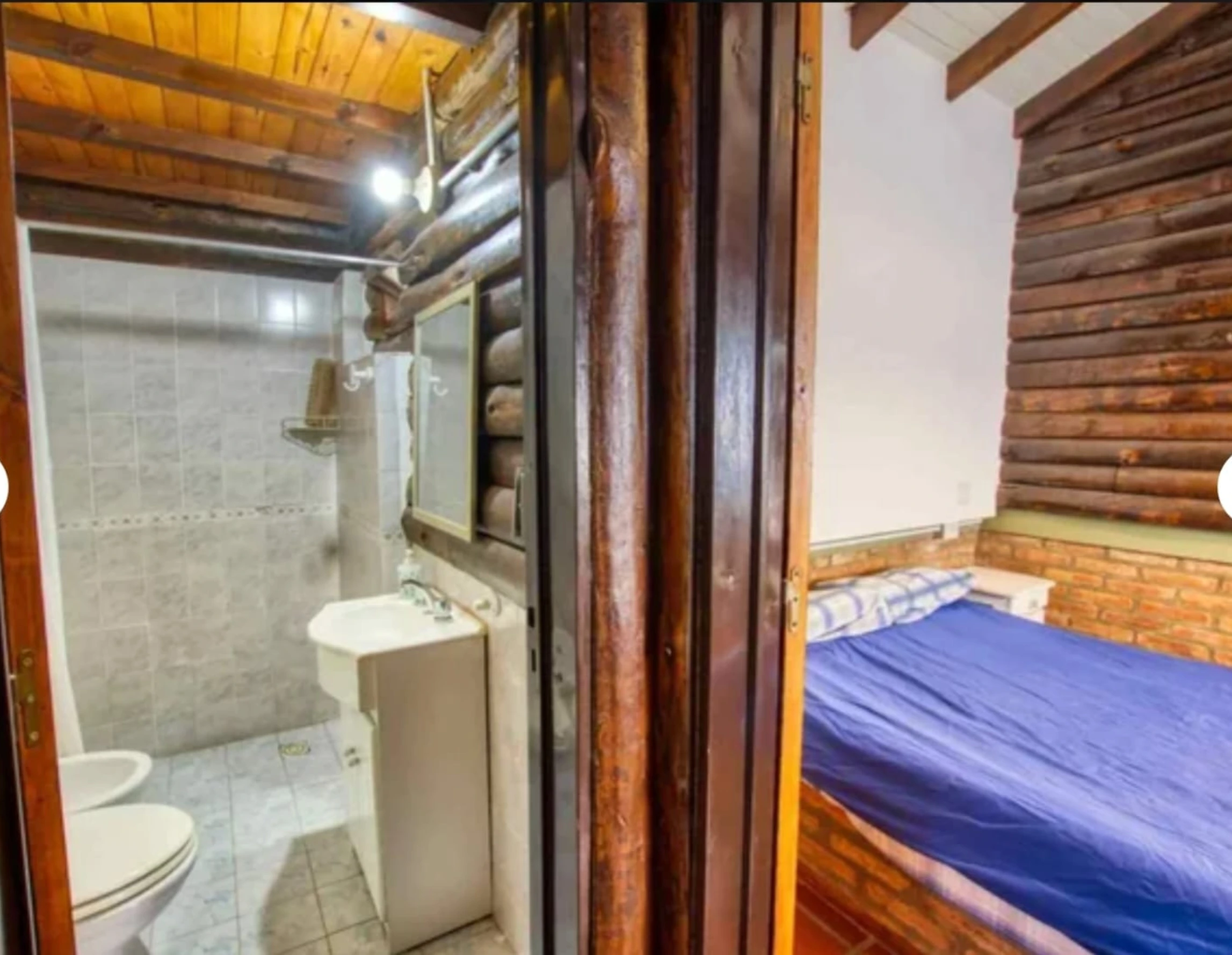 Cabaña de Madera - Baño completo